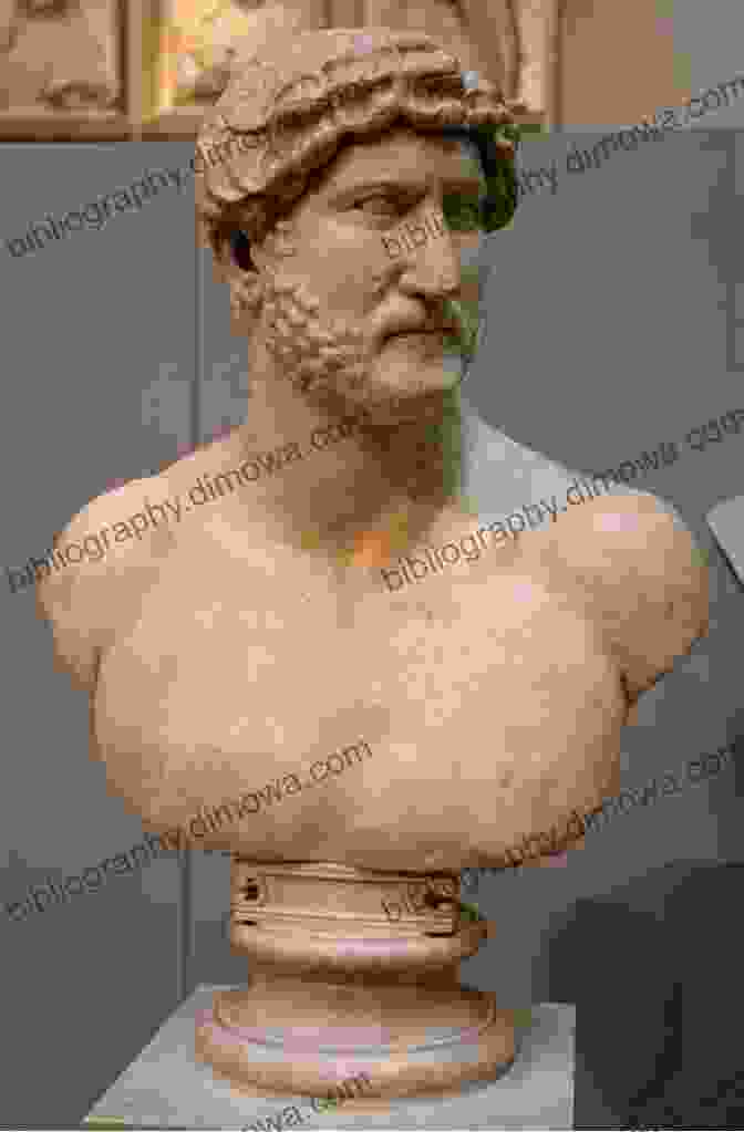 A Bust Of Emperor Hadrian, A Renowned Builder And Traveler. Following Hadrian: A Second Century Journey Through The Roman Empire