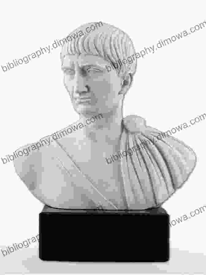 A Bust Of Emperor Trajan, Known For His Military Conquests And Architectural Achievements. Following Hadrian: A Second Century Journey Through The Roman Empire