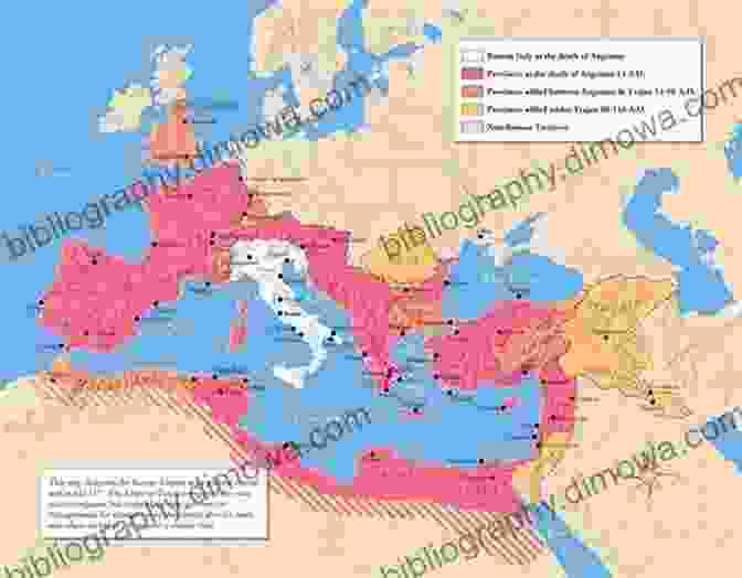 A Detailed Map Of The Roman Empire During The Second Century. Following Hadrian: A Second Century Journey Through The Roman Empire