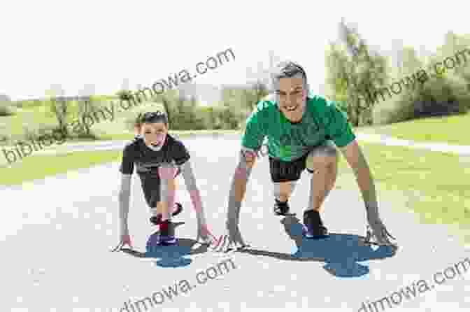 A Father And Son Running Together Chasing Lost Times: A Father And Son Reconciled Through Running