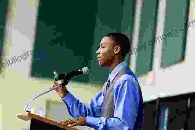 A Teenager Giving A Speech In Front Of An Audience FUTURE TITANS: Actionable Inspo For Teens By Teens