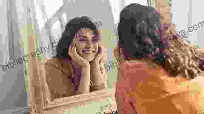 A Woman Embracing Her Body In A Mirror, Symbolizing Self Acceptance The Pocket Sized Not So Fluffy Guide To Life: For Teens