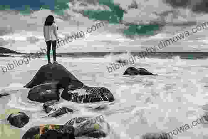 A Woman Standing In Front Of A Stormy Ocean, Representing Resilience The Pocket Sized Not So Fluffy Guide To Life: For Teens