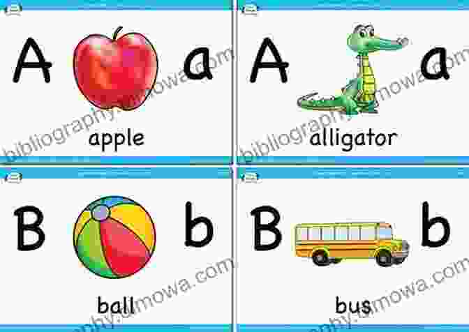 Close Up Of A Flashcard Displaying The Letter Animals ABC 1 Flash Cards Pictures And Words Learn English: 54 Learning Cards To Learn English The Easy Way With Animal ABC Flashcards (First Words In English)