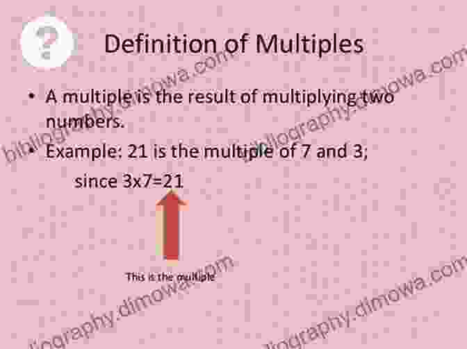 Definition Of A Multiple Secondary School KS4 (Key Stage 4) Maths Prime Numbers Factors And Multiples Ages 14 16 EBook