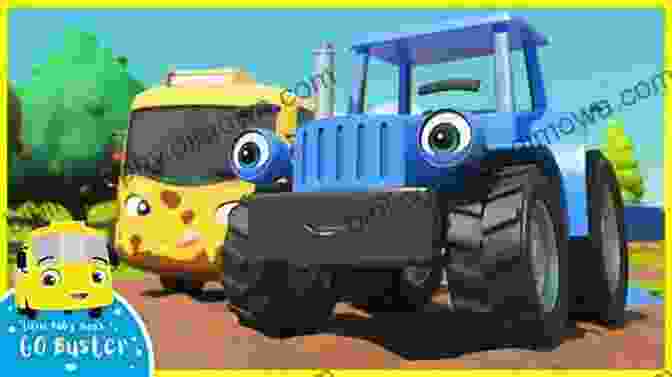 Terry The Tractor On A Farm, Surrounded By Animals Terry The Tractor Finds A Job